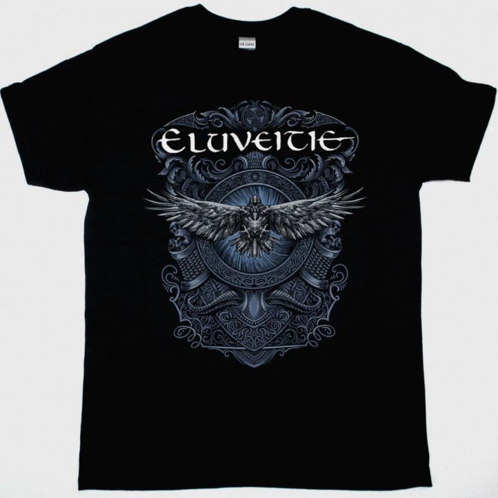 Eluveitie Dark Raven New Black T Shirt